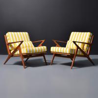 Pair of Poul Thorsbjerg Jensen Z Lounge Chairs - Sold for $2,688 on 05-18-2024 (Lot 377).jpg